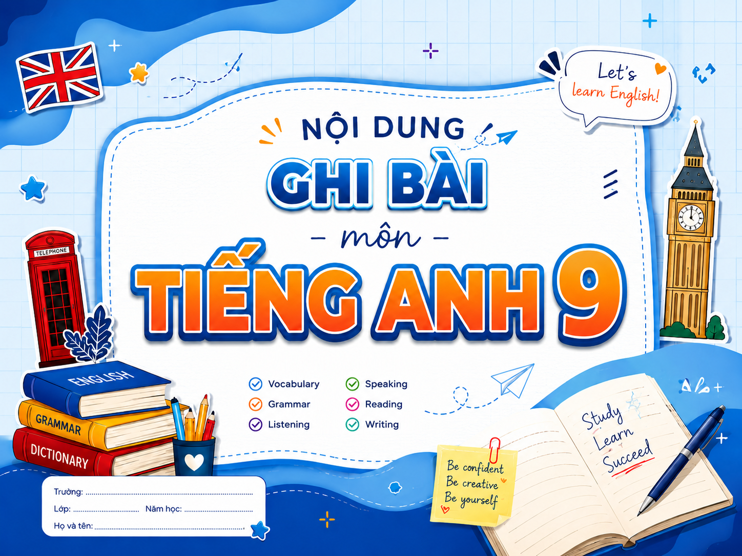 PDF - Global Success 9 - Nội dung kiến thức Global Success 9 HK1
