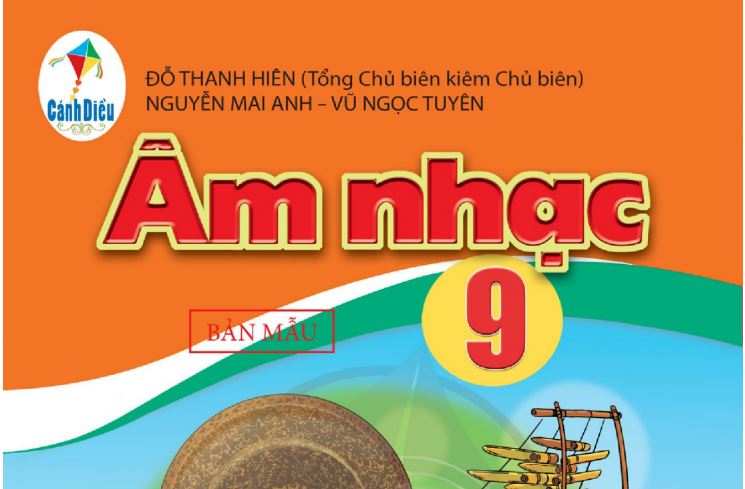 Sách giáo khoa Âm nhạc 9 Cánh diều