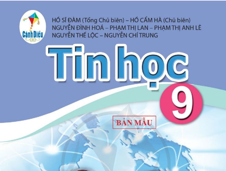 Sách giáo khoa Tin học 9 Cánh Diều