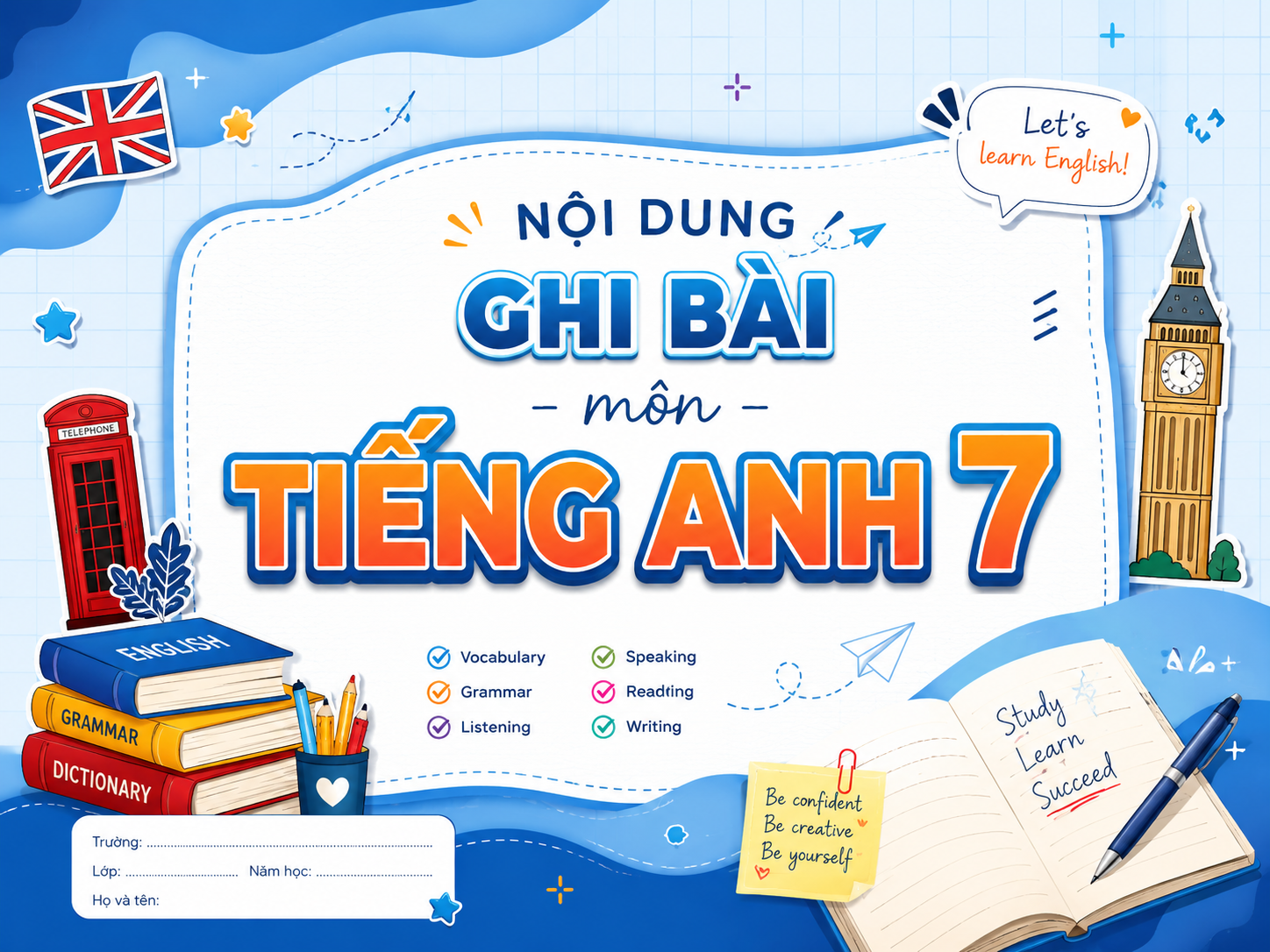 PDF - Global Success 7 - Nội dung kiến thức Global Success 7 HK1