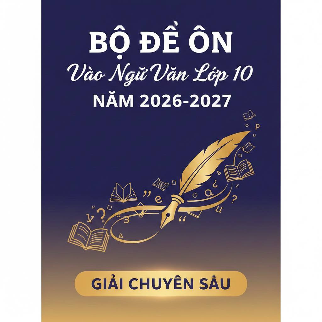 Bộ đề ôn vào lớp 10 Ngữ Văn năm 2026-2027 (giải chuyên sâu) - Cực hay - giải chi tiết