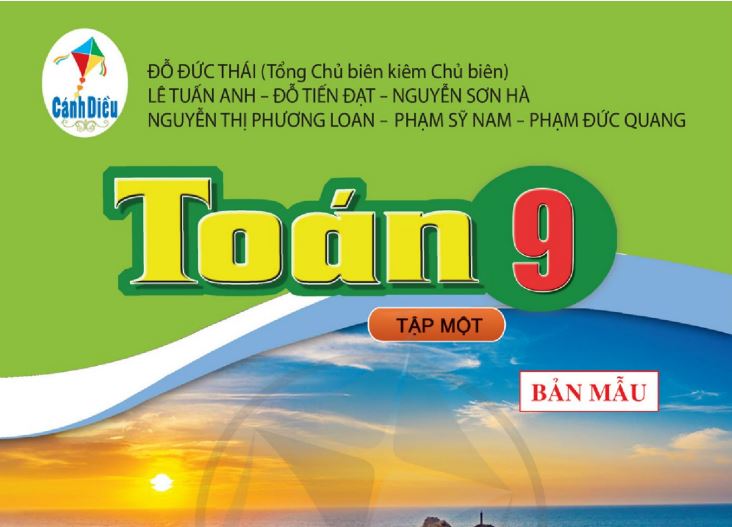 SGK Toán 9 Cánh diều - Tập 1
