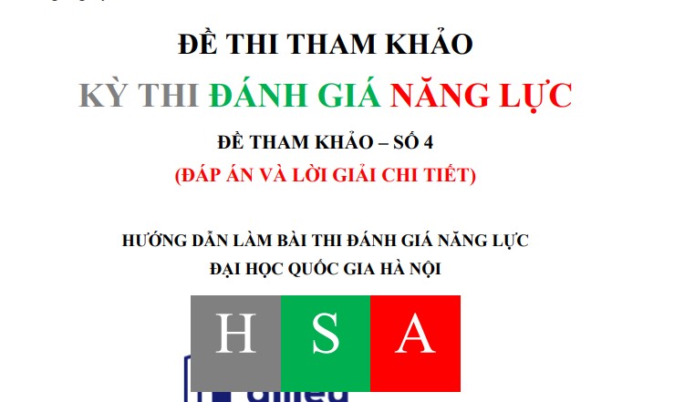 Luyện tâp thi thử ĐGNL ĐHQG HN - 2026 - Ngữ Văn - Có lời giải - Đề 4
